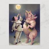 Weihnachtskarte Postkarte (Vorderseite)