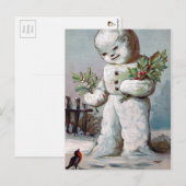 Weihnachtskarte Postkarte (Vorne/Hinten)