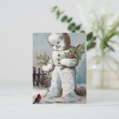 Weihnachtskarte Postkarte (Stehend Vorderseite)