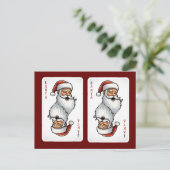 Weihnachtskarte Postkarte (Stehend Vorderseite)