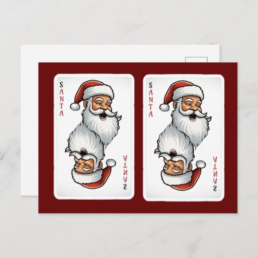 Weihnachtskarte Postkarte (Vorne/Hinten)