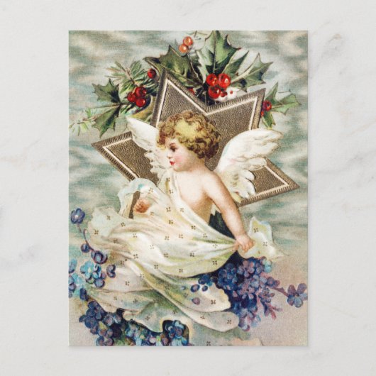 Weihnachtskarte Postkarte (Vorderseite)