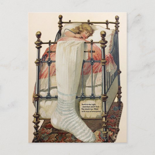 Weihnachtskarte Postkarte (Vorderseite)