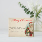 Weihnachtskarte Postkarte (Stehend Vorderseite)