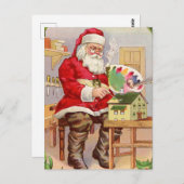 Weihnachtskarte Postkarte (Vorne/Hinten)