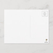 Weihnachtskarte Postkarte (Rückseite)