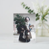 Weihnachtskarte Postkarte (Stehend Vorderseite)