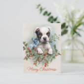 Weihnachtskarte Postkarte (Stehend Vorderseite)