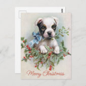 Weihnachtskarte Postkarte (Vorne/Hinten)