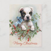 Weihnachtskarte Postkarte (Vorderseite)