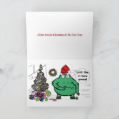 Weihnachtskarte "Puddigan" Feiertagskarte (Innenseite)