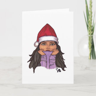 Weihnachtskarte - Pulli Feiertagskarte