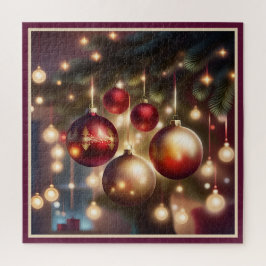 Weihnachtskarte Puzzle