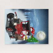 Weihnachtskarte Puzzle (Horizontal)