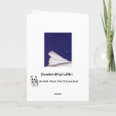 Weihnachtskarte Rami naktis Feiertagskarte (Rückseite)