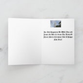 Weihnachtskarte, religiös, Christlich, Kirchengeme Feiertagskarte (Innenseite)