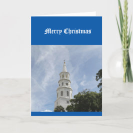 Weihnachtskarte, religiös, Christlich, Kirchengeme Feiertagskarte
