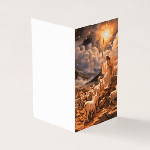 Weihnachtskarte Religiös Personalisiert