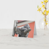 Weihnachtskarte Religiöse Gotische Engel Karte (Gelbe Blume)