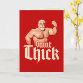 Weihnachtskarte Saint Thick Karte (Gelbe Blume)
