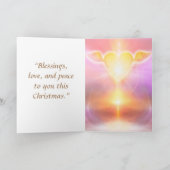 Weihnachtskarte "SAISON DER LIEBE" Karte (Innenseite)