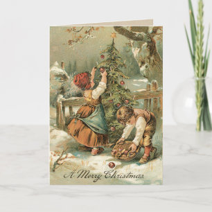 Weihnachtskarte - Sehr süße Karte