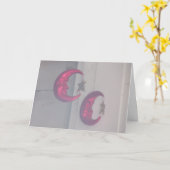 Weihnachtskarte "Shine on" Karte (Gelbe Blume)