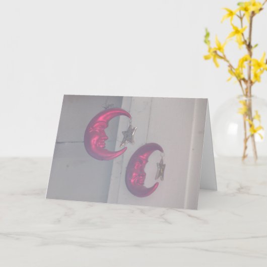 Weihnachtskarte "Shine on" Karte (Gelbe Blume)