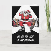 Weihnachtskarte singen karte (Vorderseite)