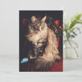 Weihnachtskarte Smilla V1 Feiertagskarte (Stehend Vorderseite)