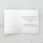 Weihnachtskarte "Snowbound" Karte (Innenseite)