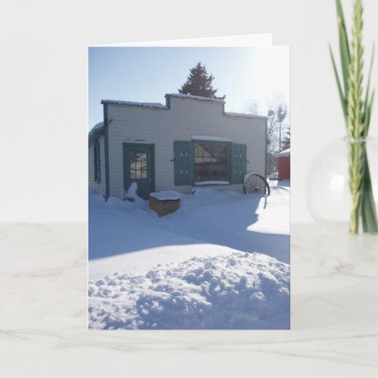 Weihnachtskarte "Soap Maker" Karte (Vorderseite)