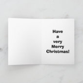 Weihnachtskarte Spaß "Spectickles" Feiertagskarte (Innenseite)