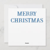 Weihnachtskarte surfen feiertagskarte (Rückseite)