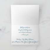 Weihnachtskarte "Susie Pancake Tree-Topper" Karte (Innenseite)