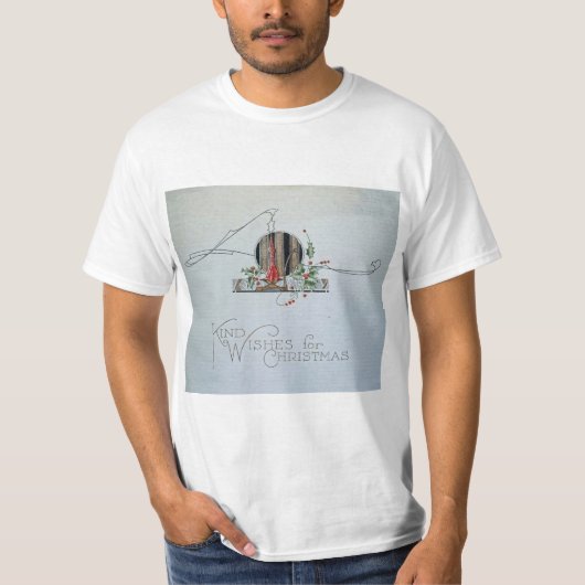 Weihnachtskarte T-Shirt (Vorderseite)