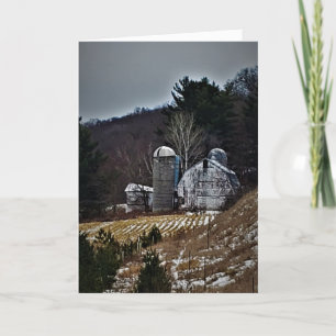 Weihnachtskarte "Taylors Farm" Karte