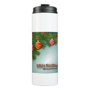 Weihnachtskarte Thermosbecher
