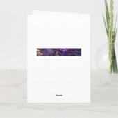 Weihnachtskarte und Niedliche Weihnachtskarte Feiertagskarte (Rückseite)