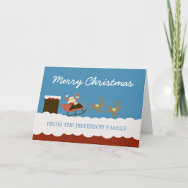 Weihnachtskarte und Weihnachtskarte des Reindeers Feiertagskarte