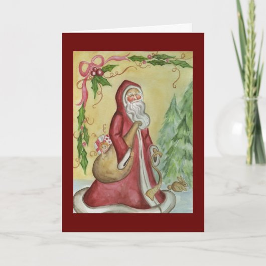 Weihnachtskarte Vater Weihnachten Weihnachten (Vorderseite)