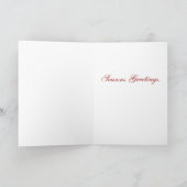 Weihnachtskarte Vater Weihnachten Weihnachten (Innenseite)