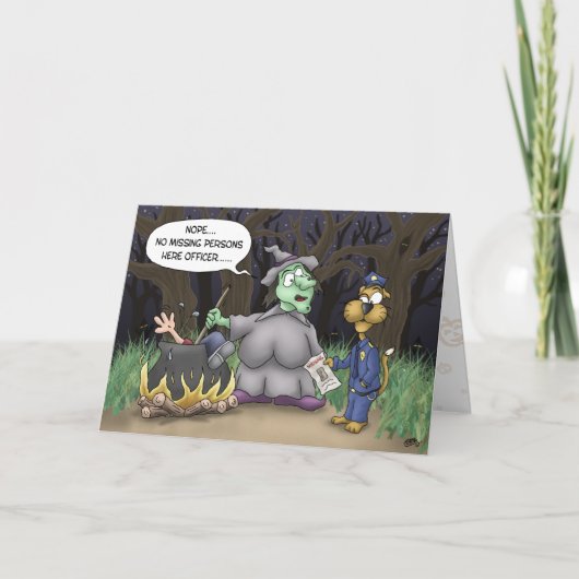 Weihnachtskarte: Vermisste Personen Karte (Vorderseite)