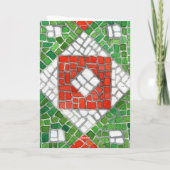 Weihnachtskarte / Vertikal Feiertagskarte (Rückseite)