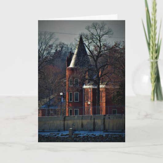 Weihnachtskarte "Veteran's Turret" Karte (Vorderseite)