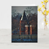 Weihnachtskarte "Veteran's Turret" Karte (Gelbe Blume)