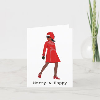 Weihnachtskarte Vintag Karte