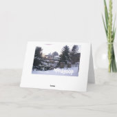 Weihnachtskarte von Buxton Feiertagskarte (Rückseite)