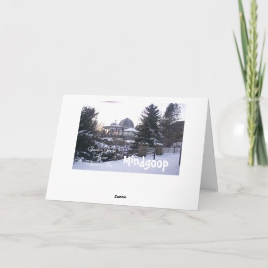 Weihnachtskarte von Buxton Feiertagskarte (Rückseite)