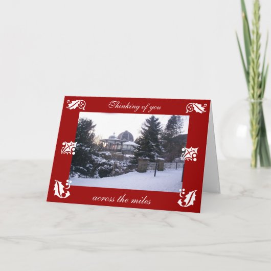 Weihnachtskarte von Buxton Feiertagskarte (Vorderseite)